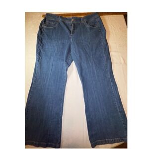 JMS Just My Size Modern Bootcut Jeans 22W Madrid Wash Blue Denim JM5126